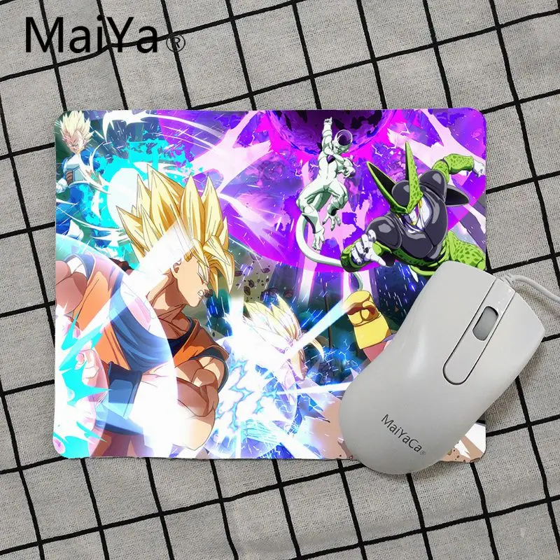 Maiya высокое качество Dragon Ball FighterZ компьютерные игровые коврики для мыши подставка под руку мышь - Цвет: No Lock Edge18x22cm