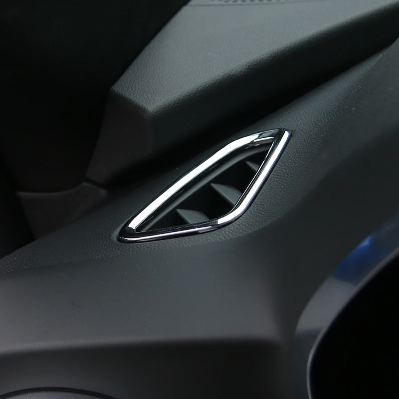 ABS Приборная панель автомобиля кондиционер вентиляционное отверстие выход украшение крышка стикер для Шевроле Camaro Up автомобильные аксессуары Стайлинг