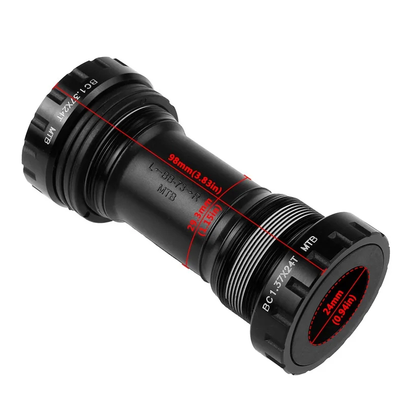 PROWHEEL MTB шатун 104 BCD алюминиевый сплав 170 мм для горного велосипеда с BB Кривошип