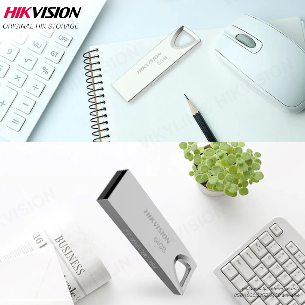 Hikvision оригинальный USB флеш накопитель 8 ГБ 16 32 64 128 мини USB2.0 USB3.0 флешка карта памяти