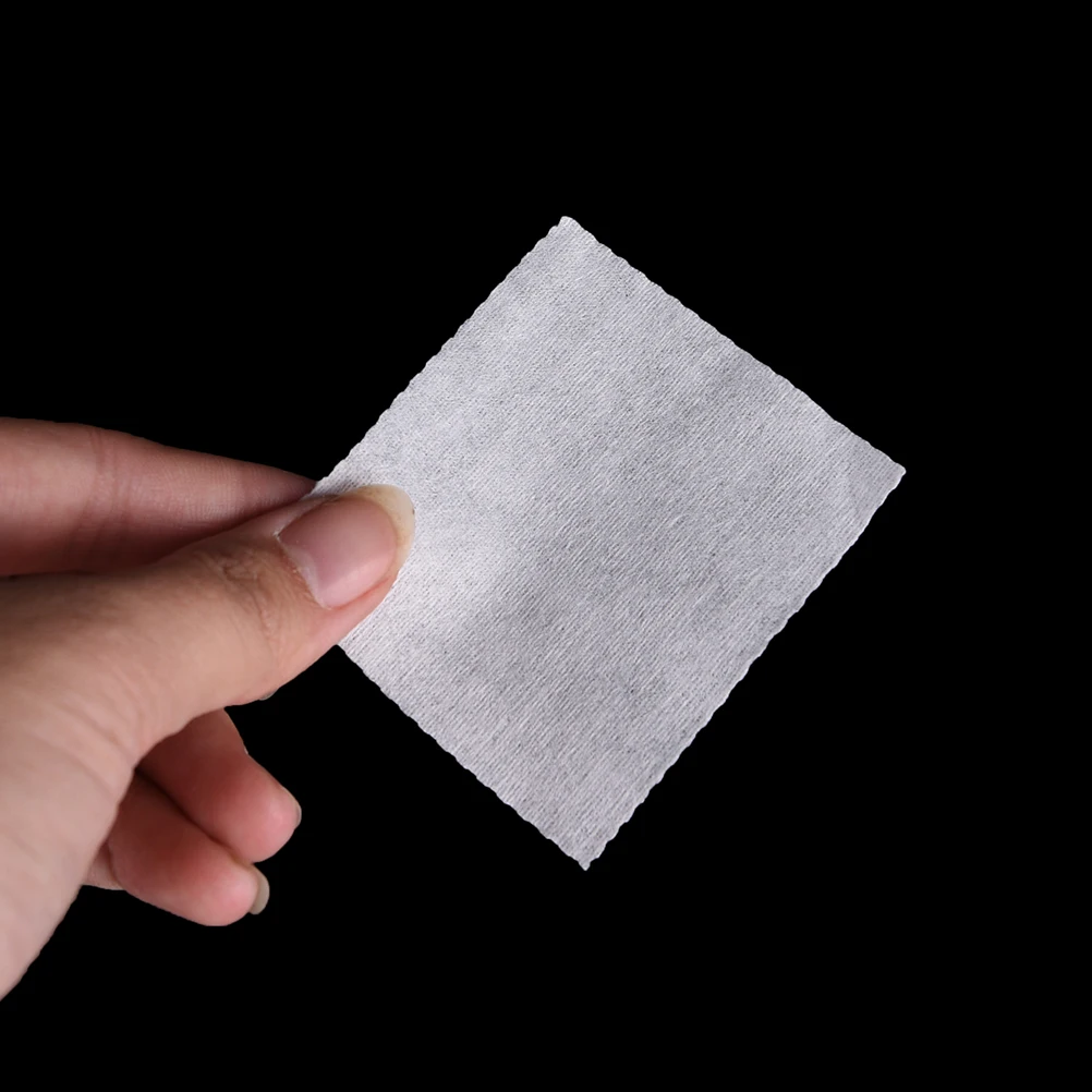 Limited 100pcs/pack Make Up Remover Cotton 7cm*6cm White Nail Art Wipes Uv Gel Polish Remover Cleaner Wipe Cotton Lint