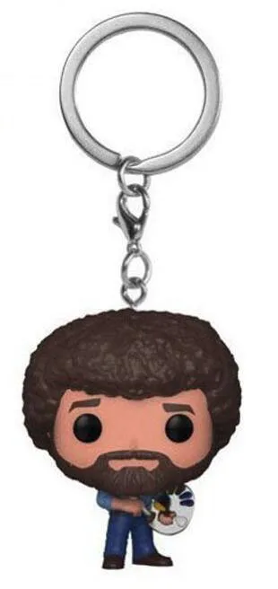Funko Pop Карманный Брелок радость живописи Боб Росс Виниловая фигурка игрушка |