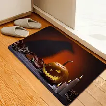 Хэллоуин нескользящий, дверной коврик кухня пол Ванна входной ковер влагопоглощающий коврик Домашние коврики для ванной комнаты
