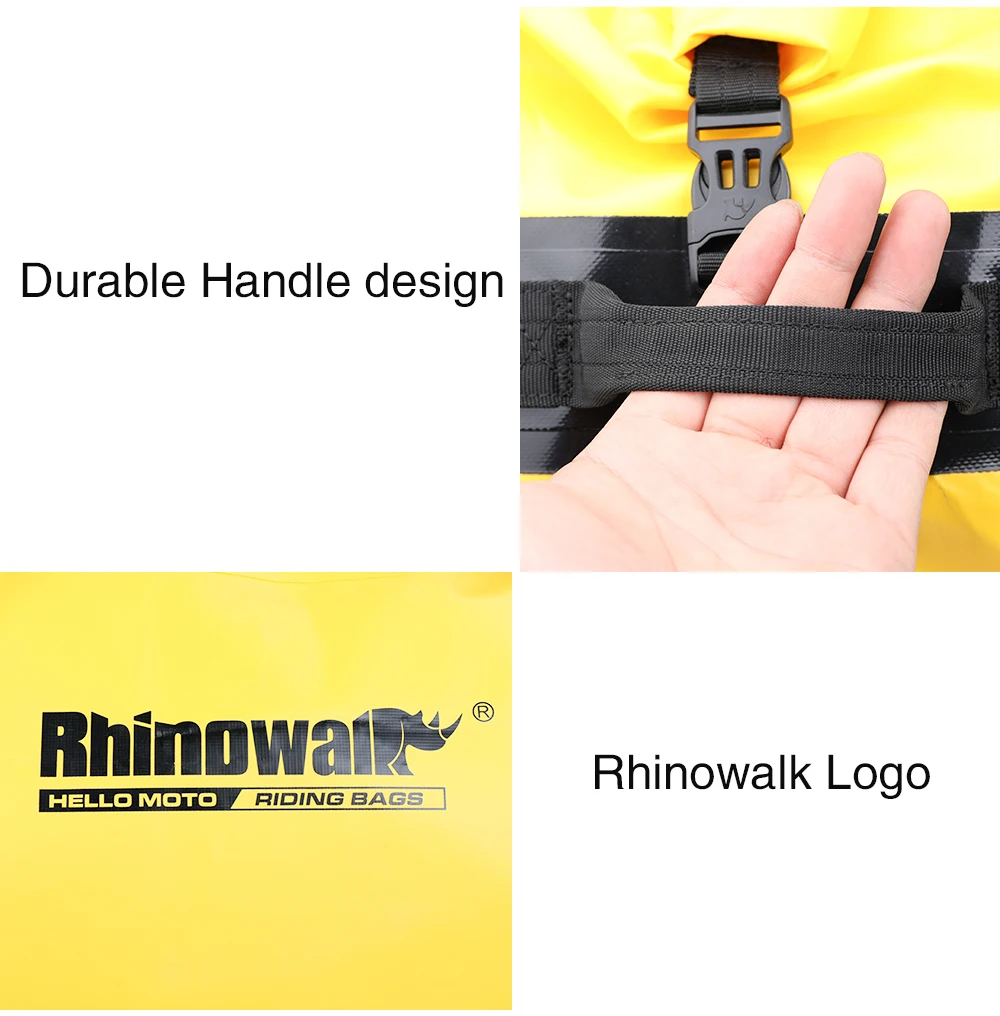 Rhinowalk 65L Cycling Motorcycle Trunk Bags Waterproof Rear Seat Bags Multi-functional Durable High Capacity Travel Luggage Bag (16)