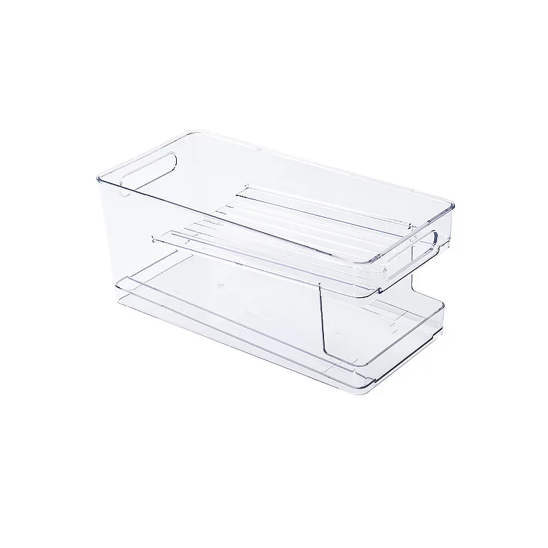 US$ 16.98 - Copy Fridge Can Holder Storage Dispenser, Beverage Can Food  Organizer for Pantry,A Set of 2 