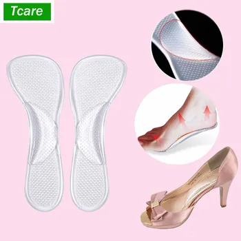 

1Pair Foot Massage Care Women Lady Silicone Arch Support Metatarsal Pad Cushion Antiskid Flat Foot Correction Heel Pain Relief