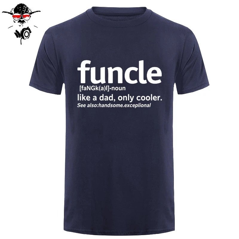 Мужская футболка Funcle Definition забавный подарок для дяди горда футболки как папа