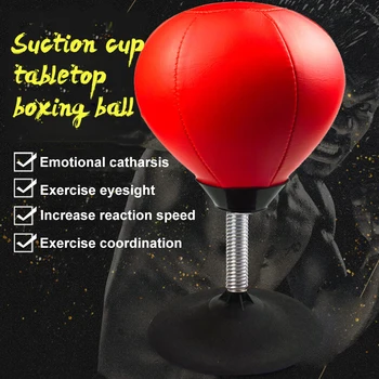 

Universal Decompression Suction Cup Desktop Boxing Ball Office Toy Pressure Resistance Game Accessories