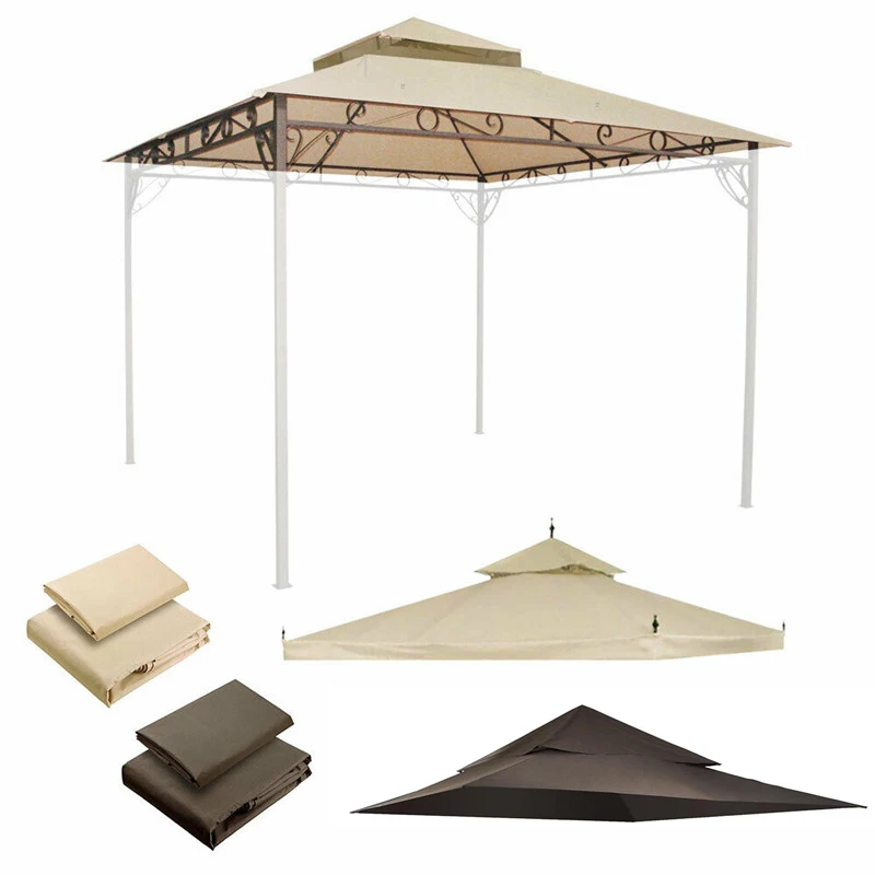 Outdoor Waterproof Gazebo Canopy Top Replacement 2 Tier Cover For Outdoor Waterproof Gazebo Canopy Top