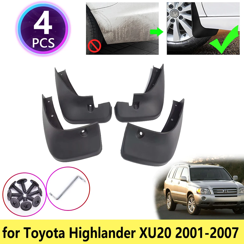 Для Toyota Highlander Kluger XU20 2001 2002 2003 2004 2005 2006 2007 крылья крыло брызговик аксессуары |