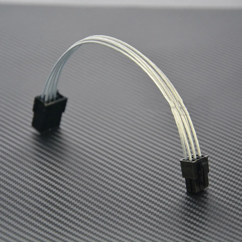 

Компьютерная видеокарта питания 8-контактный разъем для видеокарты 6pin штекер PCI-E Кабель-адаптер Посеребренная проволока 8pin до 6pin