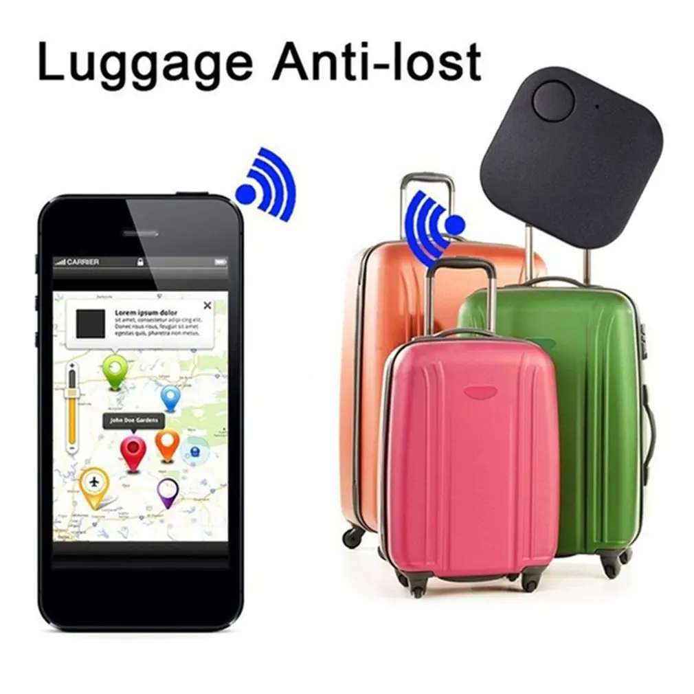 Wireless Key Finder Smart Tracker GPS luetooth Locator Remote Key Tag Anti Lost Keychain Alarm for Kids Pet Dog Cat Child Phone