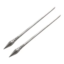 Серебряные бокалы для вина игла для чая Pry Pu'er чай режущие иглы китайский кунг-фу чайный сервиз аксессуары чайная посуда Инструмент Конус креативный подарок ремесла