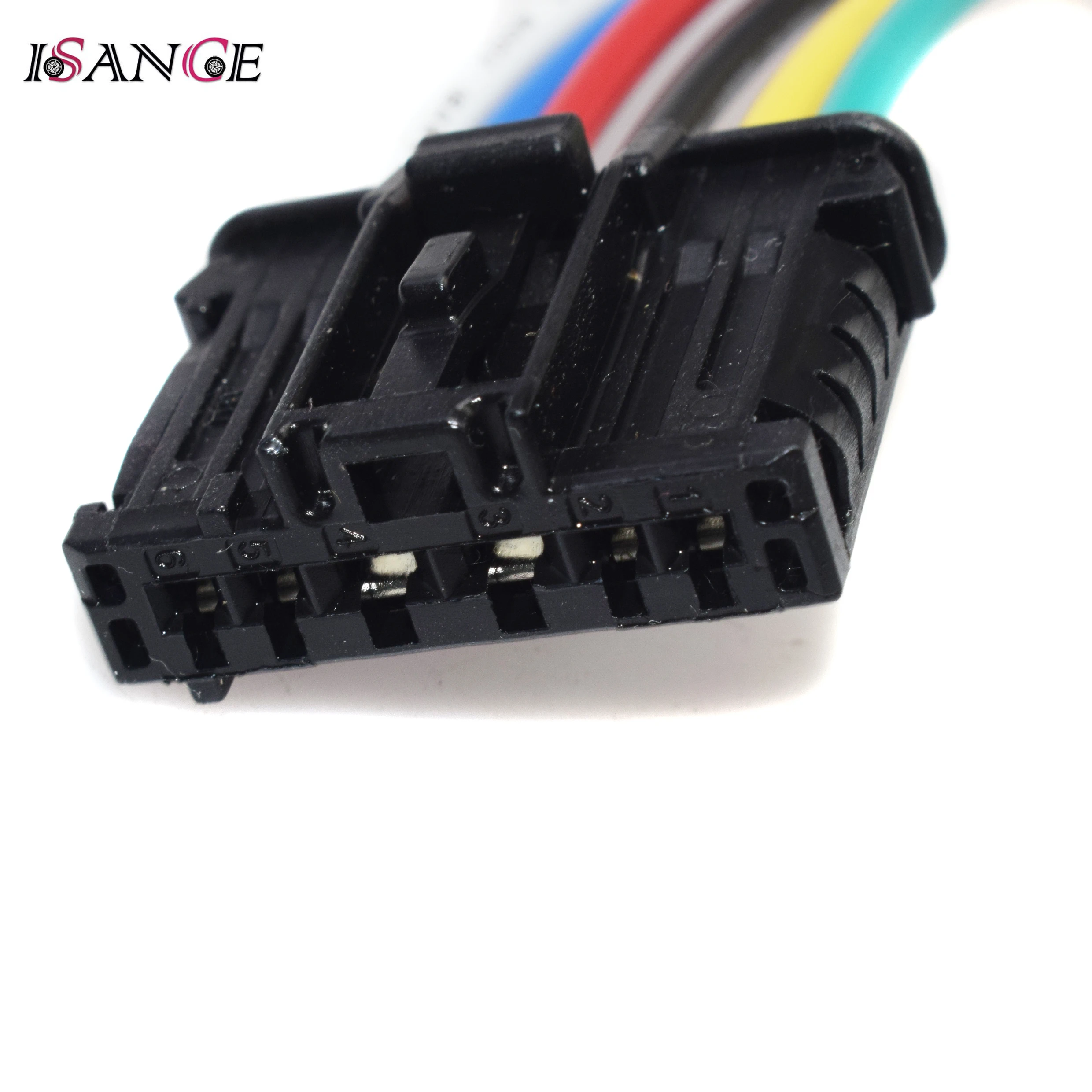 Led wiring harness ISANCE Rear Tail Light Lamp Electrical Wiring Connector 1606248780 For Citroen Peugeot Fiat Dacia C2 C3 C4 C5 DS3 DS4 C4 PICASSO