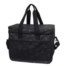 Многофункциональная дорожная сумка для домашних животных, сумка-Органайзер на выходные, сумка-переноска для собак, Сумка с 2 переносками для собак, сумка для путешествий