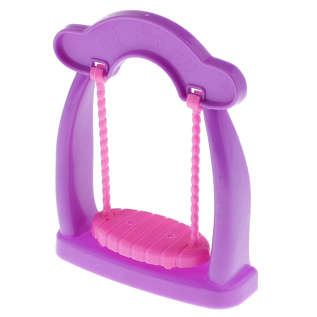 Mini Baby Room Swing Rocking Horse Kids Pretend Play Toys for  Dolls