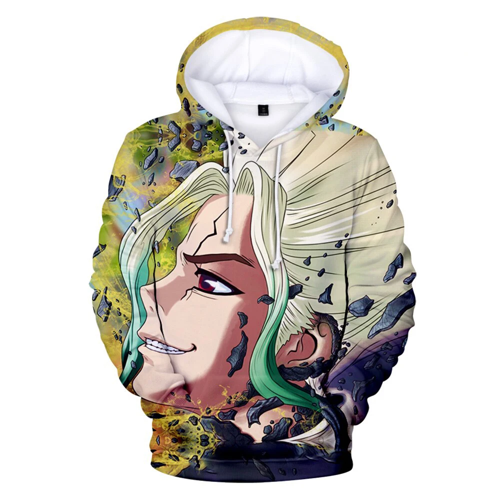 Waliicorners Dr.Stone Hoodie Sweatshirts Pullovers Streetwear Tracksuits Dr.Stone 3D Hoodies Fashion 14 H5c4f0ae3169b4d73b16af7d40ec70071S