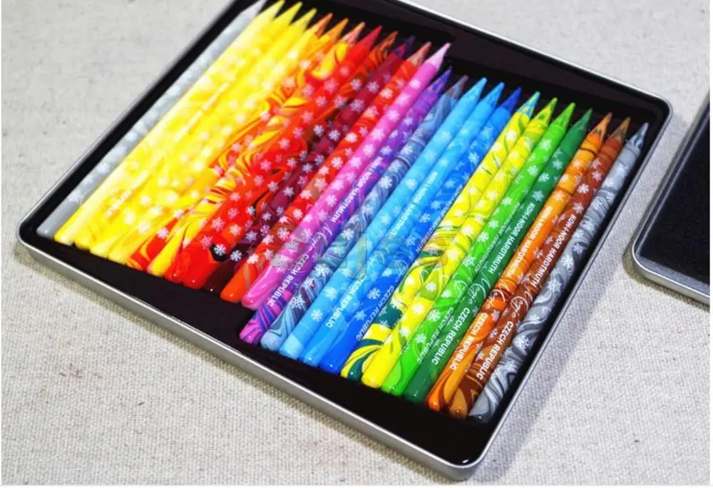 Dry Highlighter Colored Pencil Set Koh-i-noor 3411 3415 Marker