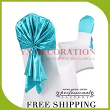 70x140 см атласная лента на стул Tiw лук колпачок для свадебного украшения крышки стула