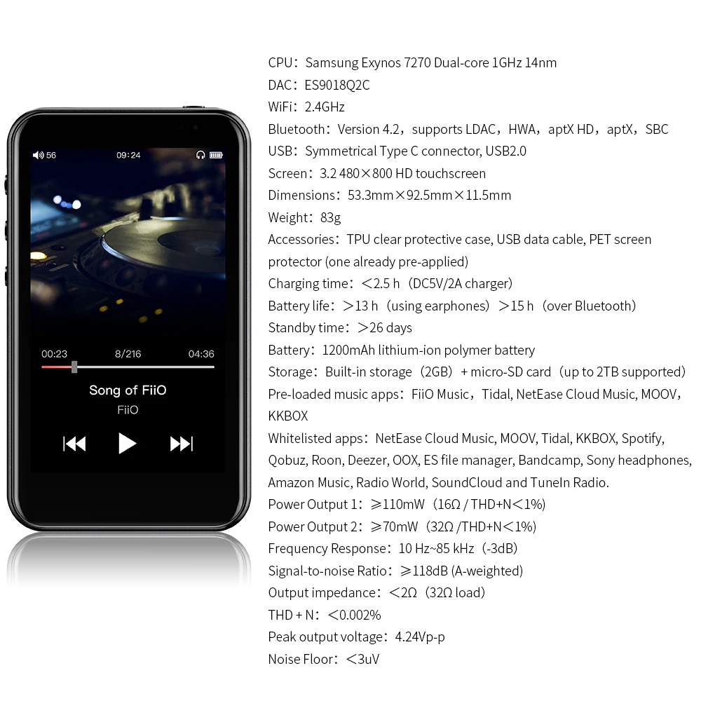 Музыкального плеер FiiO M6 Hi Res|MP3-плееры| |