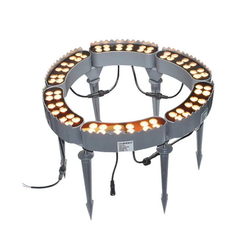Garden Decoration Christmas Lights Outdoor Tree Lamps Low Voltage Landscape Lighting Home Decor Led Tree Light RGB 48W
