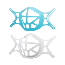 

1PCS Mouth Mask Support Breathing Assist Mask Inner Cushion Bracket Silicone Mask Holder Support Frame Breathable Washable