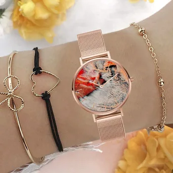 

2020 Ladies Quartz Watch Luxury Crystal Women Bracelet Watches Top Brand Fashion Steel Female Wristwatch Montre Femme Relogio