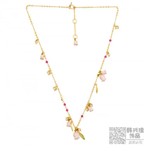 

Linglan Flower Complex-Necklace Sweater Chain