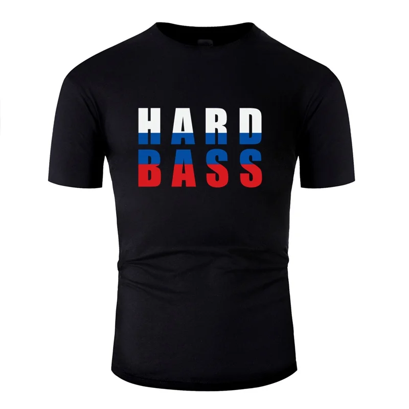 Дизайнерская футболка для фитнеса Hardbass для мужчин, девочек и мальчиков, Мужская футболка с круглым воротником, Homme, размер Xxxl, 4xl, 5xl, высокое качество