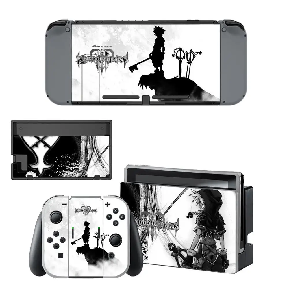 Королевство Сердца nintendo переключатель виниловое покрытие Наклейка для полный
