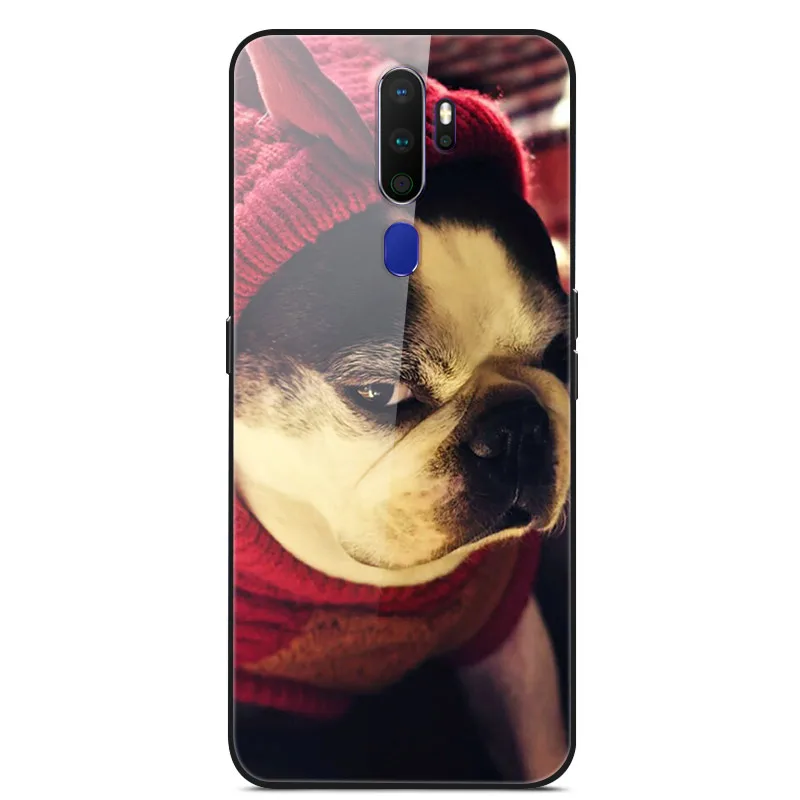 Для OPPO A5 чехол из закаленного стекла жесткий чехол s чехол для OPPO A5 чехол для телефона мягкий бампер для OPPOA5 A 5 6,5'' - Цвет: 10