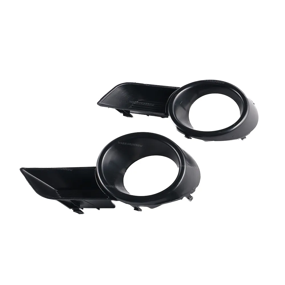 81481-OE020 81482-OE020 Black Front Right Left Bumper Fog Light Lamp Cover Grille for Toyota Highlander 2008 2009 2010