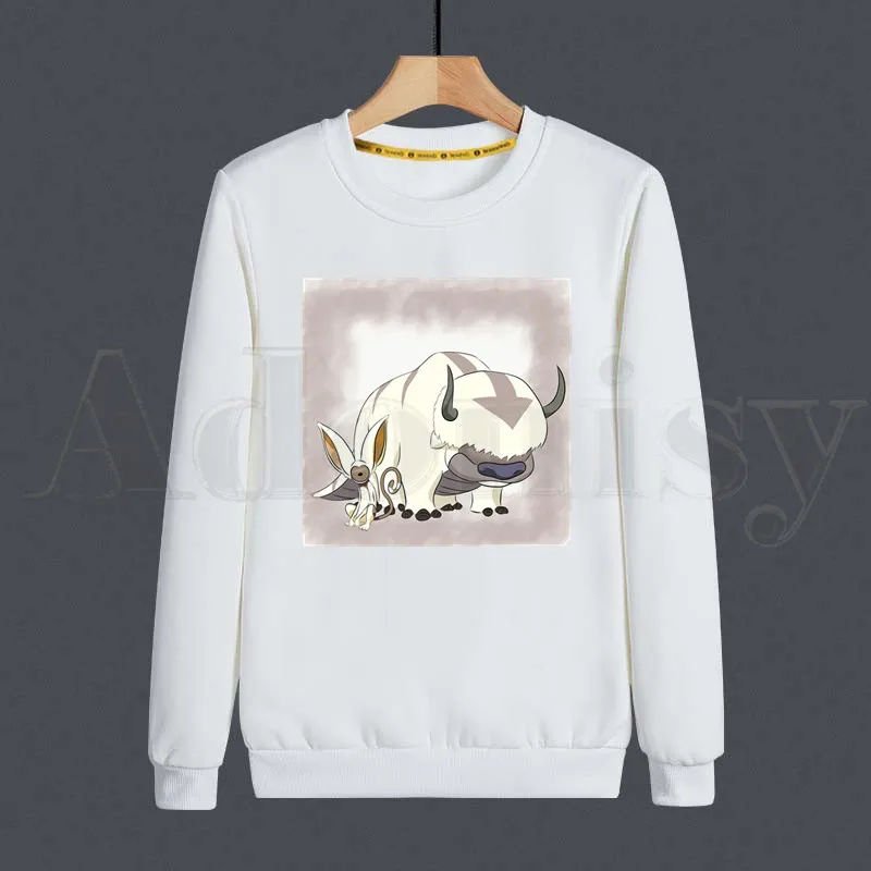 

Avatar The Last Airbender Aang Appa Anime Badass Men's Hoodies Spring Autumn Male Hoodies Sweatshirts Men's Hoodies Sweatshirt