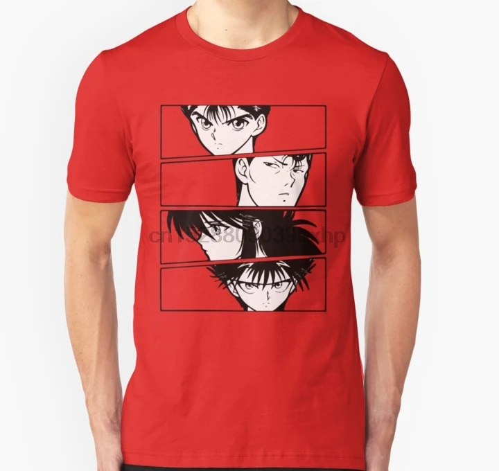 Мужская футболка Yu Hakusho унисекс wo футболки | одежда