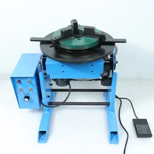 

HD-50 welding positioner 50KG welding turntable for pipe welding with WP200 200mm manual chuck