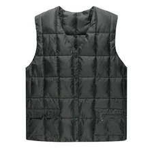 Плюс размер 10XL мужской жилет без рукава куртка Зимние Повседневные Пальто Мужской Хлопковый Мужской Жилет утепленный жилет для мужчин