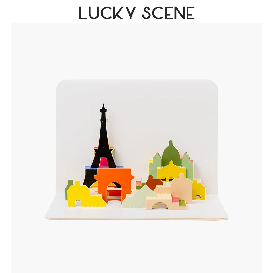 3D Pop-Up Cards Birthday Card Thank-you for Girl Kids Wife Husband Birthday Gift Cake Greeting Card Postcards S00763
