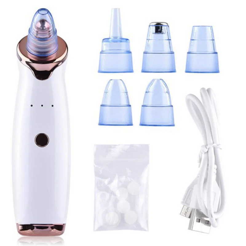 

Electric Pore Cleaner Acne Remover Point Noir Blackhead Vacuum Extractor Tool Home Beauty Face Skin Care Tool
