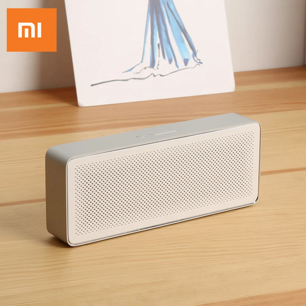 Xiaomi mi Bluetooth динамик квадратная коробка 2 Xiao mi динамик 2 квадратных стерео портативный V4.2 высокое качество звука