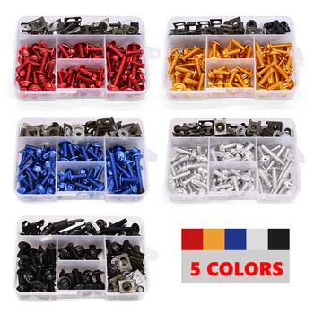 

Motorcycle Full Fairing Bolts Kit Screws Fastener Clips Screw Nuts For Honda cb 190r 400 1000r cbf 1000 600 600f cbr 600 f 650f