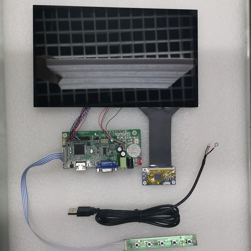 10.1 ġ LCD ȭ  DIY ŰƮ LCD ȭ ̹  1366x768ips, hdmi vga 