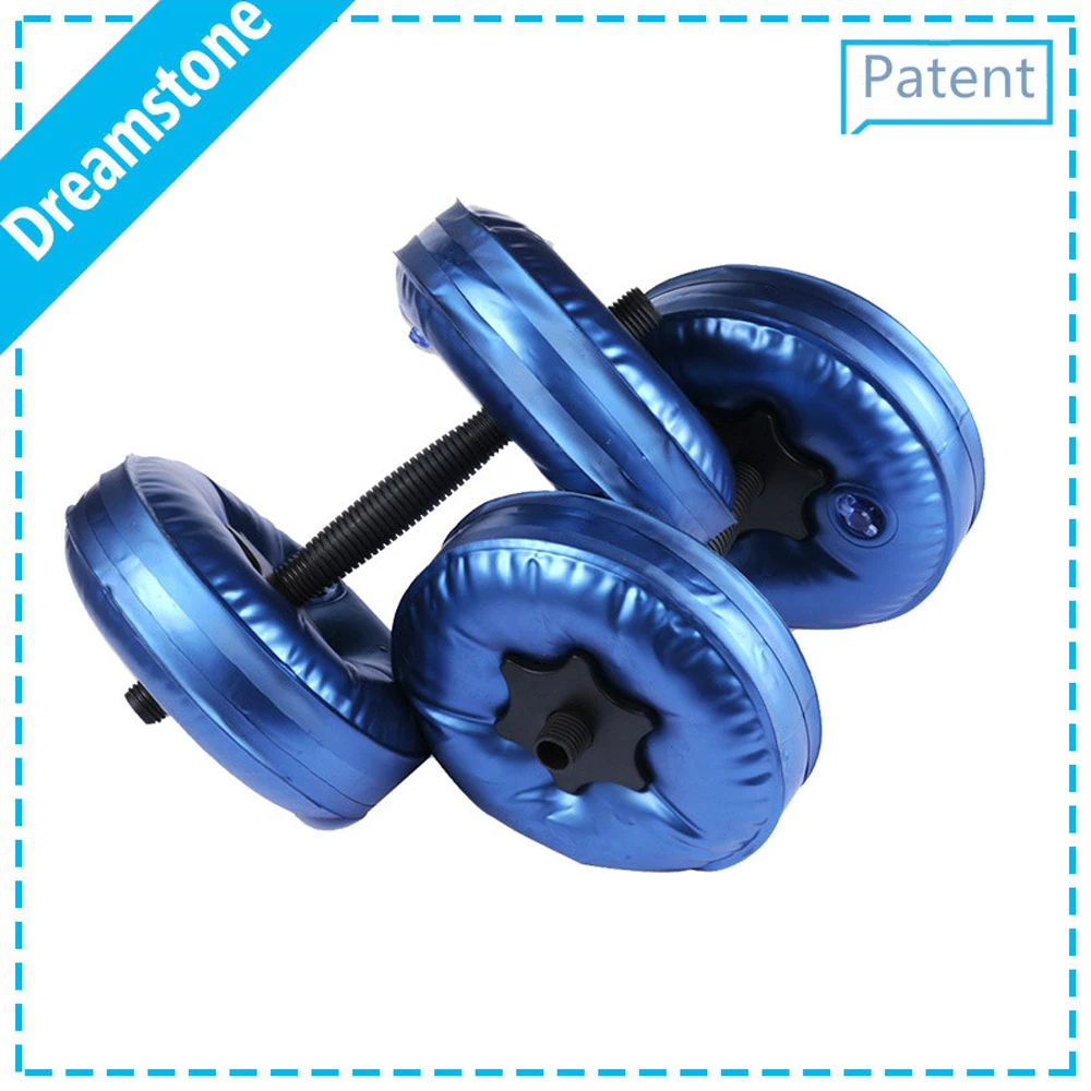 

Women Arm Muscle Fitness Dumbbell Water-Filled Adjustable Environmentally Friendly Training Portable Travel Dumbbells