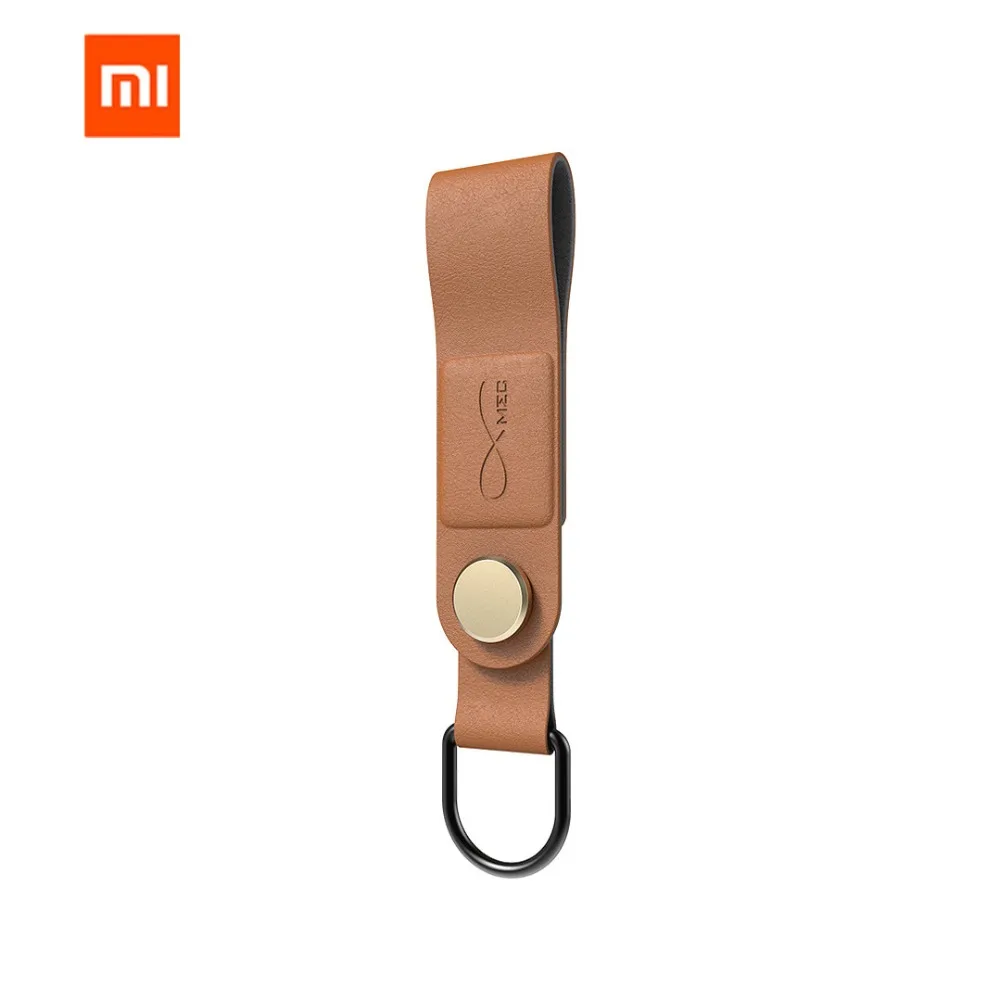 Xiaomi Mijia Bcase MEC магнитный зажим для наушников кожаная пряжка Органайзер проводов