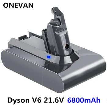 

21.6V 6800mAh Li-ion Battery Replacement for Dyson Battery 4.8Ah V6 DC61 DC62 DC72 DC58 DC59 DC72 DC74 Vacuum Cleaner