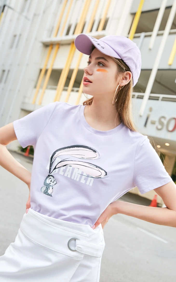 Vero Moda женская футболка с принтом букв и животных | 319201562