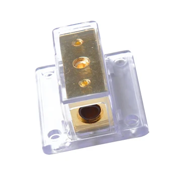 

2Way Car Gauge Power Distribution Block 1x 0//1 Gauge In To 2x 4 Gauge Out