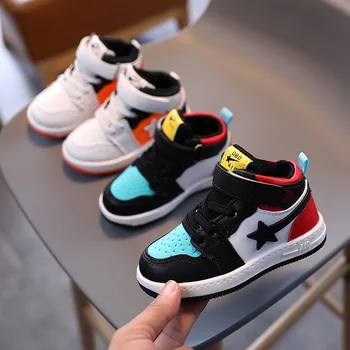 

Child Casual Shoes Spring Autumn Fashion Girls Boys Sport Shoes Children Running Shoes Kids Martin Boots Child Sneakers 21-35