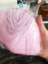 Mascarillas FFP2 KN95 de 5 capas con filtro, máscara respirador FFP3 reutilizable, Color Negro, Rosa, antipolvo, 5-200 Uds.