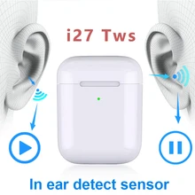 I27 1:1, беспроводные наушники, игровая гарнитура, Bluetooth 5,0, наушники 3D bass Touch для xiaomi iPhone huawei i25 Pk i12 i20 i30 tws