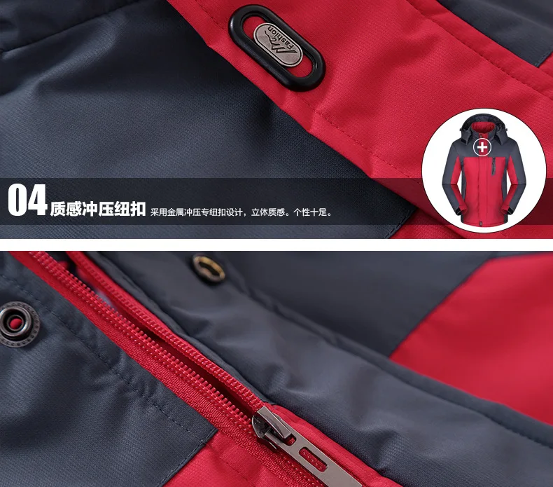 Customed Working Suit Men'S Wear Mid-length Cotton-padded Clothes Winter Brushed And Thick Warm COUPLE'S Outdoor Cotton-padded J